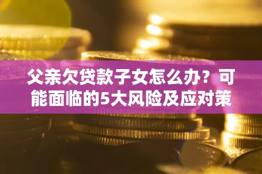 武汉父亲欠贷款子女怎么办?可能面临的5大风险及应对策略 武汉父亲欠贷款子女怎么办?可能面临的5大风险及应对策略