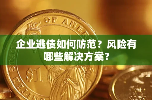 武汉企业逃债如何防范？风险有哪些解决方案？