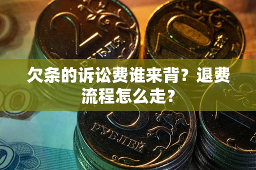 武汉欠条的诉讼费谁来背？退费流程怎么走？